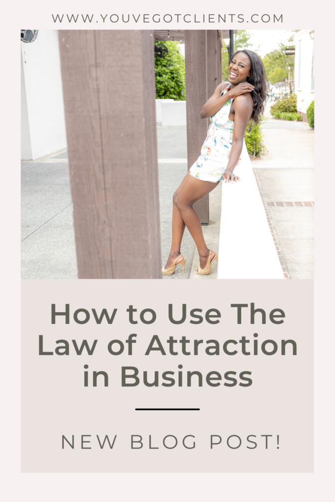 How to use the law of attraction in business