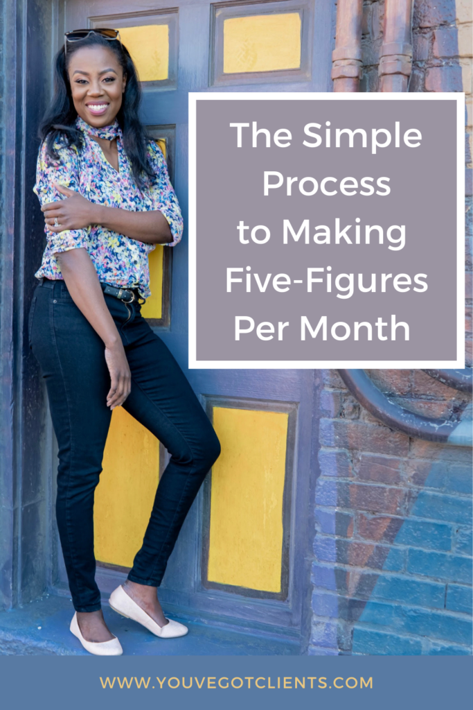 The simple process of making five-figures per month