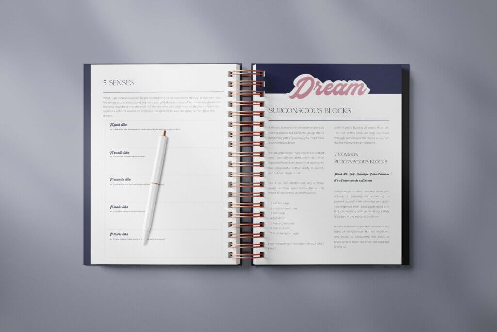 dream decide do manifestation journal