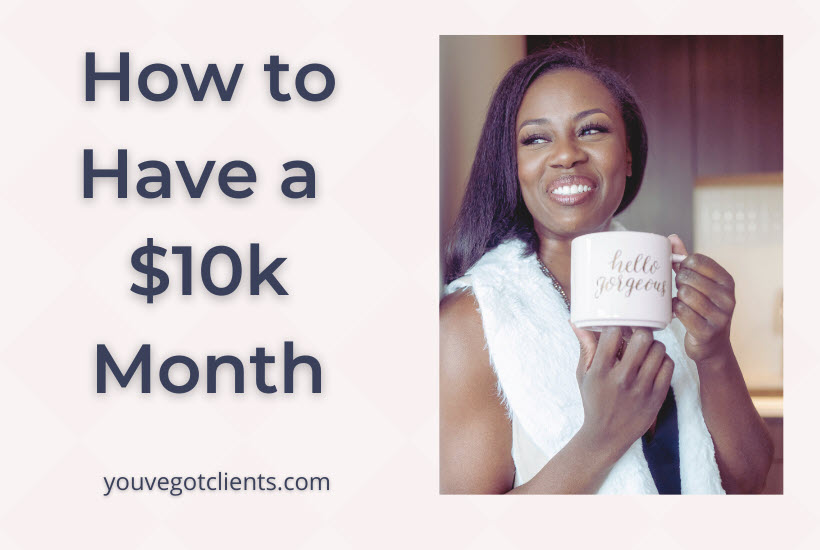 How to have a 10k month blog image